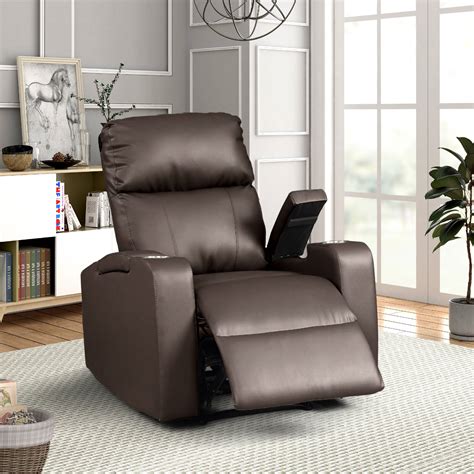 upholstered chairs with motorized recliner